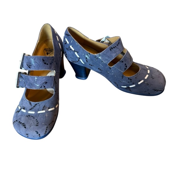 JOHN FLUEVOG OPERETTA CAVALIERI DOUBLE STRAP MARYl JaNE SIZE 5.5 - Picture 2 of 10